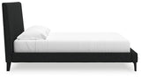 Cadmori Upholstered Bed with Roll Slats
