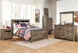 Trinell Bookcase Bed