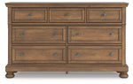Feddinger Dresser and Mirror