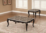 Albacete End Table Walnut & Campage