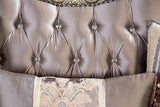 Albacete Loveseat Campage & Walnut