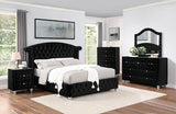 Zohar Bed Black & Pink