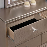 ALLIE Dresser Beige & Rose Gold