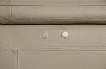 ALTAMURA Power Loveseat, Gray & Beige