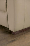 ALTAMURA Power Loveseat, Gray & Beige