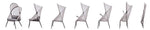 Alverta Foldable Chair Grey & Black (2/Ctn)