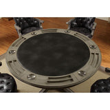 YELENA Gray Game Table