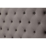 Cayla Bed Silver & Grey