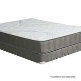 EDREA White/Gray 10" Tight Top Pocket Coil, Full