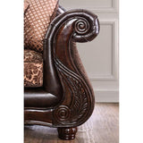 ELPIS Brown/Espresso Sofa