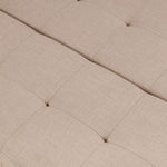 FAZIO Storage Ottoman, Beige