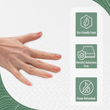Coreopsis 10" Twin Memory Foam Wave Comfort