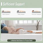 Coreopsis 8" Memory Foam Wave Comfort