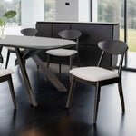 Beale Dining Chair (2/CTN) Natural, Brown, & Beige
