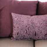 Benigno Love Seat Silver & Gray