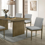 ST GALLEN Dining Table, Natural Tone/Light Gray image