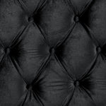 STEFANIA E.King & Queen Bed, Black & Gray