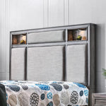 DAPHNE Gray Cal.King Bed