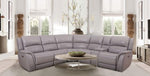 GORGIUS Power Sectional, Light Gray