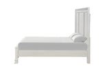 Stella Mia E.King & Queen Bed White & White