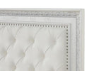 Stella Mia E.King & Queen Bed White & White