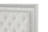 Stella Mia E.King & Queen Bed White & White