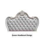 Ventresca 4 & 5 Piece Queen Bedroom Set White & Chrome