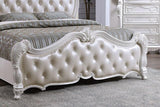 Ventresca 4 & 5 Piece Queen Bedroom Set White & Chrome