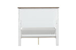 Pinetop 4 & 5 Piece Twin Bedroom Set White & Blue