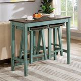 Elinor Bar Table Set Cherry & Green