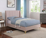 PEARL Full, Queen, & Twin Bed, Light Pink