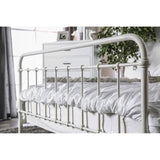 IRIA Vintage White Cal.King Bed