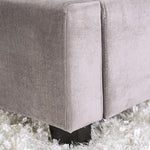 ROSABELLE E.King & Queen Bed, Black, Gray, & Ivory,
