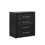Ashbourne Bedside Vanity Set with Stool Contemporary