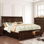 Castor Brown Cherry Queen, E.King, & Cal.King Bed