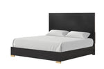 Goldsberg E.King & Queen Bed Grey & Pink