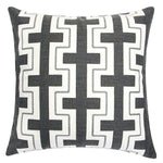 Kari Gray 20" X 20" Pillow, Gray