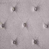 ROSABELLE E.King & Queen Bed, Black, Gray, & Ivory,