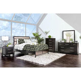 Berenice Espresso/Beige Cal.King Bed