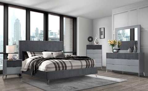 ENZO Queen Bedroom Set - Basha Furniture