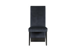 D12 DINING CHAIR BLACK KIT OF 2
