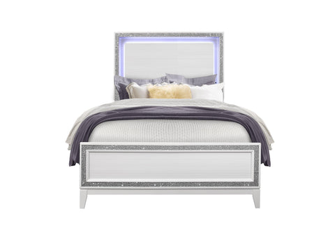 LILY WHITE FULL BED
