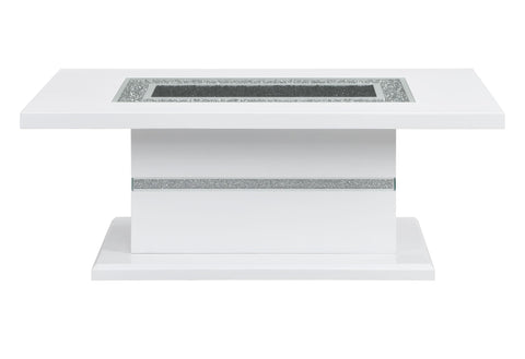 MONACO WHITE COFFEE TABLE