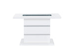 MONACO WHITE CONSOLE TABLE