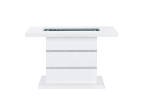 MONACO WHITE CONSOLE TABLE