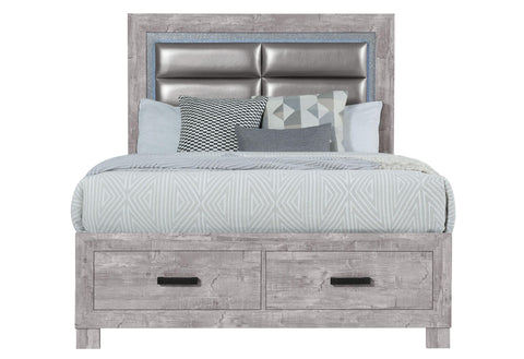 NOLAN GREY FULL BED