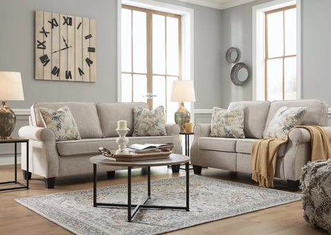 Sesame Sofa and Loveseat - Basha Furniture