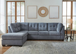 Denim Sectional with Chaise - Basha Furniture