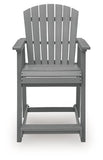 Sanctuary Beach Outdoor Counter Height Bar Stool (Set of 2)