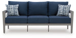 Gali Outdoor Sofa/Chairs/Table Set (Set of 4)